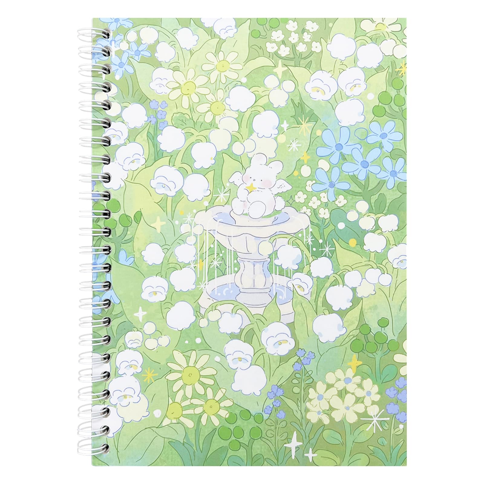 YUATCYA Reusable Sticker Collecting Book Storage Album - Stickers Organizer Collection Notebook with 40 Sheets Blank Release Paper A5 Size (GREEN-4)