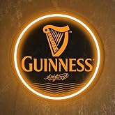 souleather Guinness Neon Sign, Beer Bar Light, Home Bar Neon Sign