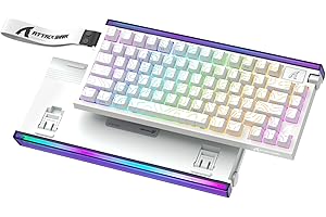 ATTACK SHARK R85HE Wired 75% Hall Effect Rapid Trigger Mechanical RGB Gaming Keyboard with 8K Polling,0.05mm RT Accuracy,0.08