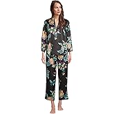 Natori womens Festival - Satin Long Sleeve Pajama Set
