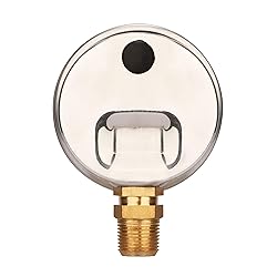 MEASUREMAN 1-1/2" Dial Size, 304 Stainless Steel