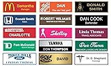 Better Badges Engraved Custom Name Tags Up to 3