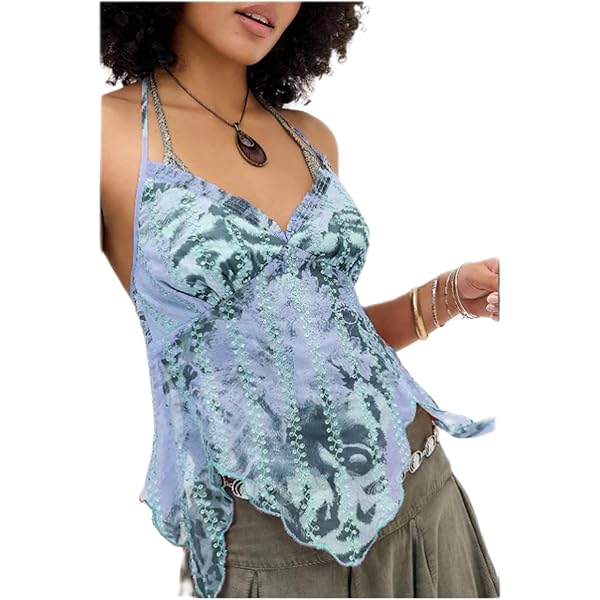 トップス josemoon/ASYMMETRY LACE CAMISOLE Asymmetric lace camisole top - Women's fashion