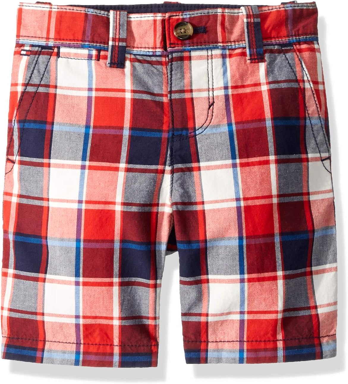tommy hilfiger plaid shorts