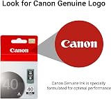 Canon PG 40 Black Ink Cartridge Tank - Standard Yield For Inkjet Printers view 4