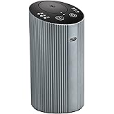 Waterless Essential Oil Diffuser for Home Car Office, Scent Diffuser with 4 Timer (1/3/6H & Off) & 3 Mist(L/M/H), Rechargeable Aromatherapy Diffuser, Portable Mini Air Aroma Diffuser, Silver Grey