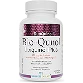 Wellness Extract Ubiquinol (CoQ10) Supplement with Annatto Extract (GG) Natural Antioxidant | 100 mg | Pack of 60 Softgels