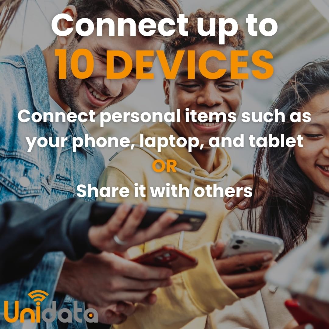 Unidata U30 Hotspot Device | Lightweight 4G LTE