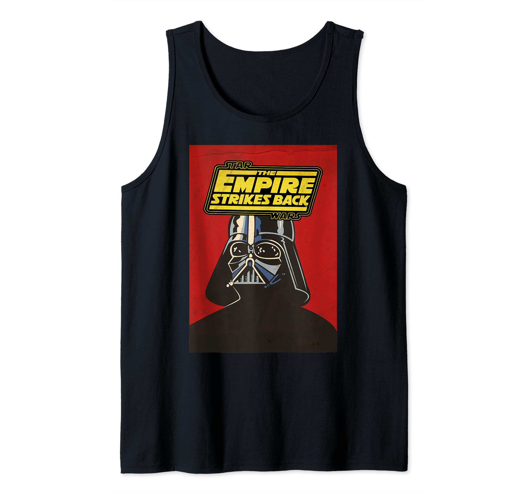 Star Wars Darth Vader Red Vintage Trading Card Tank Top