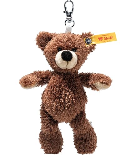 Amazon.com: Steiff Keyring Lotte Teddy Bear White : Toys & Games