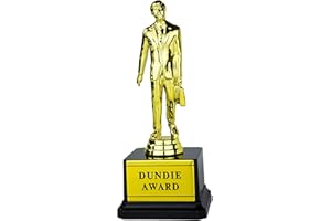 BAMBLUBY Dundie Award Trophy Bobblehead – The Office-Inspired Gag Gift & Dunder Mifflin Collectible