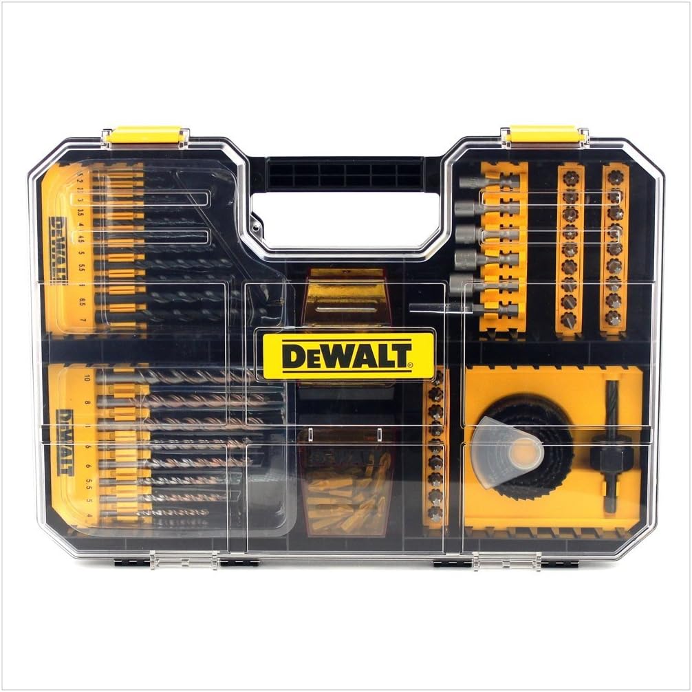 DEWALT High Performance Drill Drive Set (100 pc.), Fits Tstak IV Drawer, DT71569-QZ, Multi-colour, 25 cm (W) x 6.3 cm (L) x 15 cm (H) - Image 3