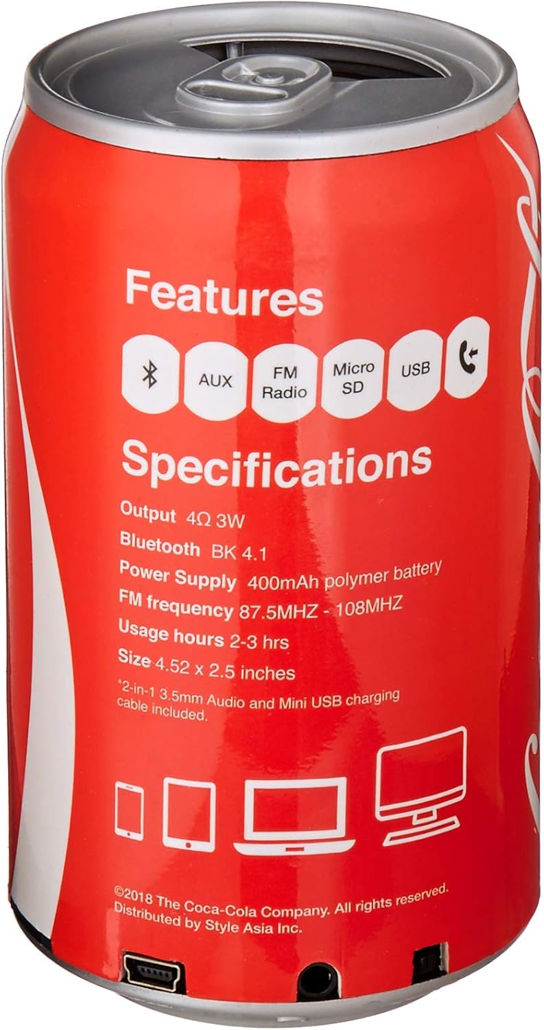 coca cola bluetooth speaker price