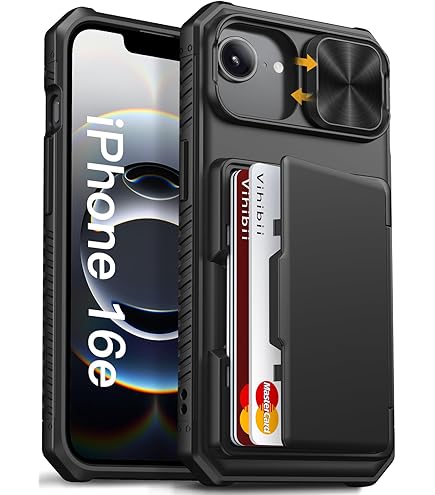 Compatible With IPhone 15 Plus 6.7 Inch Case With Tempered Glass Screen Protector Credit Card - View #7
