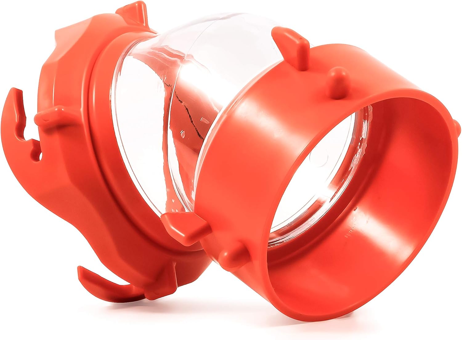 Camco RhinoFLEX Clear 45 Degree RV Sewer Hose Swivel Fitting- Allows You to See When Tank is Empty, Odor Protection; Durable and Secure Connection (39847): Automotive