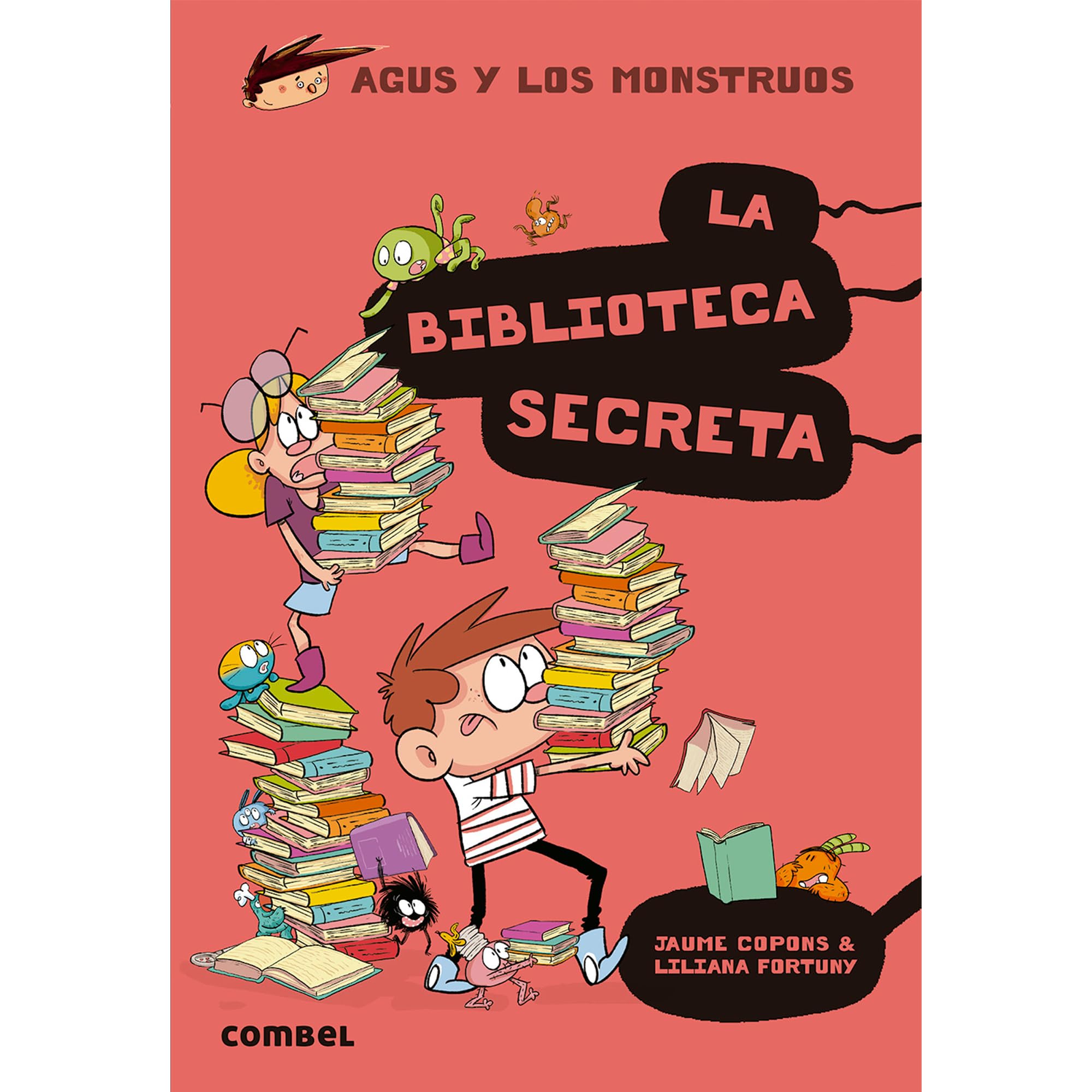Portada de La Biblioteca Secreta: 16 (Agus y los monstruos)