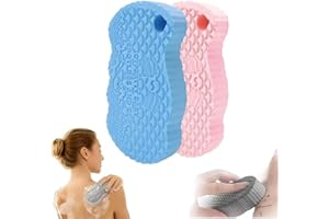 Magic Exfoliating Bath Sponge, 2026 New Upgraded Magic Exfoliating Body Scrubber, 3D Super Soft Bath Shower Sponge for Body R