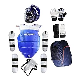 HXRROO 13 pcs Taekwondo Sparring Gear Set Ultimate