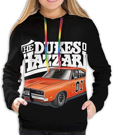 dukes of hazzard hoodie hooded sweatshirt