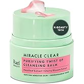 Rael Miracle Clear Facial Cleanser – Makeup Remover, Face Wash for Women, Korean Skin Care (Cleansing Balm, 1.69 fl. oz)