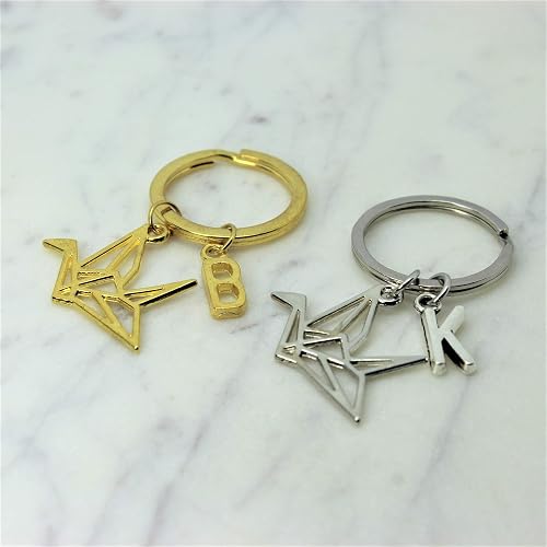 Porte Cle Grue Origami Personnalise Porte Clef Origami Porte
