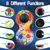 Steemjoey 2-in-1 Fidget Set Pad Cube Sensory Toys Stress Relief ADD ADHD Autism view 5