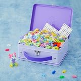PLUS PLUS Building Blocks Toy and Storage Case 600 Pieces Baseplate Pastel view 5