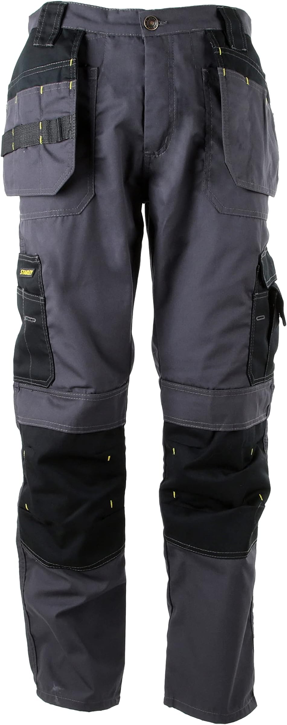 STANLEY Huntsville PolyCotton Utility Cargo Work Trouser Grey W32/L31