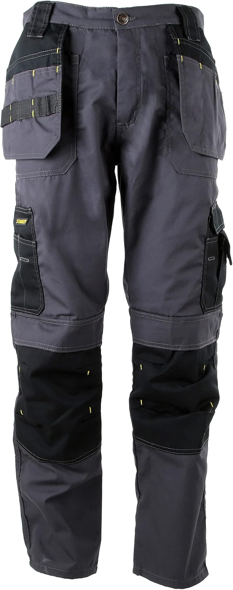 STANLEY Huntsville PolyCotton Utility Cargo Work Trouser Grey W32/L31