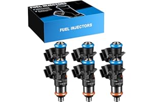 YZHIDIANF 0280158233 Fuel Injectors Fit For:-Dodge Avenger Challenger Charger Durango, For:-Ram 1500 For:-Jeep Grand Cherokee Wrangler For:-Chrysler 300 Town and Country 2011-2019 FJ1147 (6 Pack)
