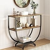 GILLAS 3 Tier Console Tables, 30" Height Entryway