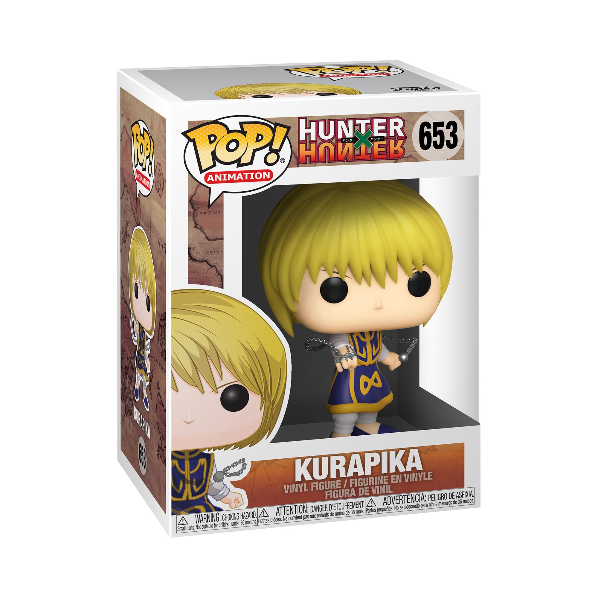 Funko POP! Animation: Hunter X Hunter - HxH - Kurapika - Hunter X Hunter (HXH) - Collectable Vinyl Figure - Gift Idea - Official Merchandise - Toys for Kids & Adults - Anime Fans