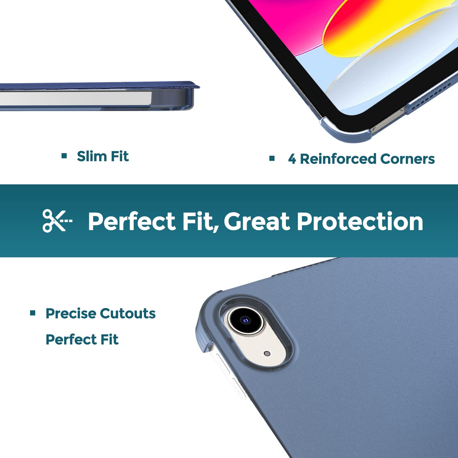 ProCase for iPad 11th/10th Gen Case (11