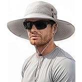 FURTALK Sun Hats for Men Fishing Hat UPF 80+ Foldable Wide Brim Outdoor Hiking Beach Summer Hats