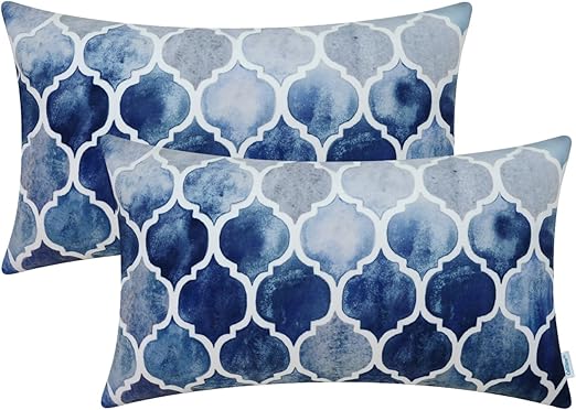 Amazon Com Calitime Pack Of 2 Cozy Bolster Pillow Cases Covers