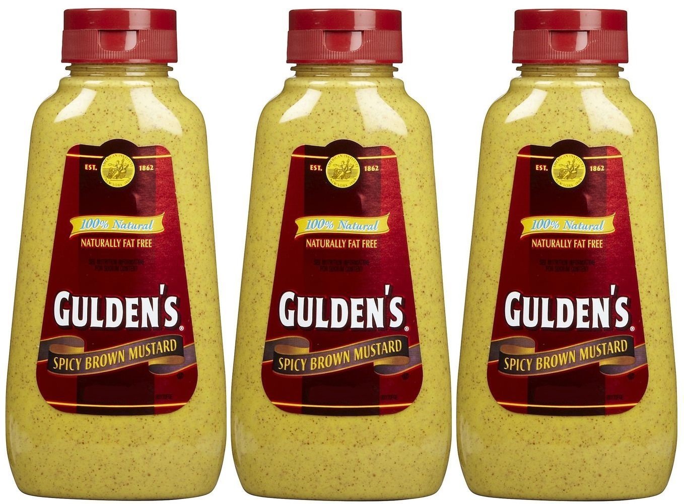 Gulden's Spicy Brown Mustard, 8 Ounce Bottle (Pack of 3) 64144322862 eBay