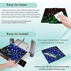 JUUPINE Upgraded H1H Build Plate, 3D Printer Bambu