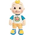 Just Play Cocomelon 100% Recycled Materials 13-inch JJ Plush Stuffed Doll, Super-Soft and Huggable, Kids Toys for Ages 18 Month