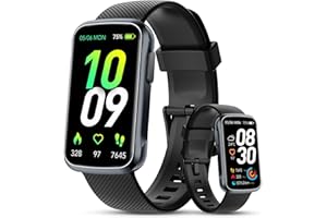 TIMU Fitness Tracker Watch, Fitness Watches for Women Men with 24/7 Heart Rate/Sleep Monitor, 20+ Sports Modes Smart Watches for Women, IP68 Waterproof Activity Trackers and Smartwatches for Android/iOS