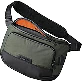 ALPAKA Bravo Sling Max, 8L RFID-Blocking Sling Laptop Bag for Men with Maglockz Buckle, Lockable Zips & External USB Port