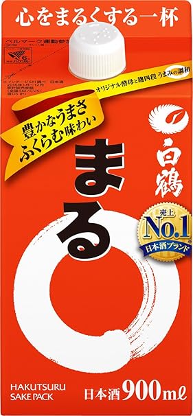 Amazon 白鶴 サケパック まる 900ml 普通酒 通販
