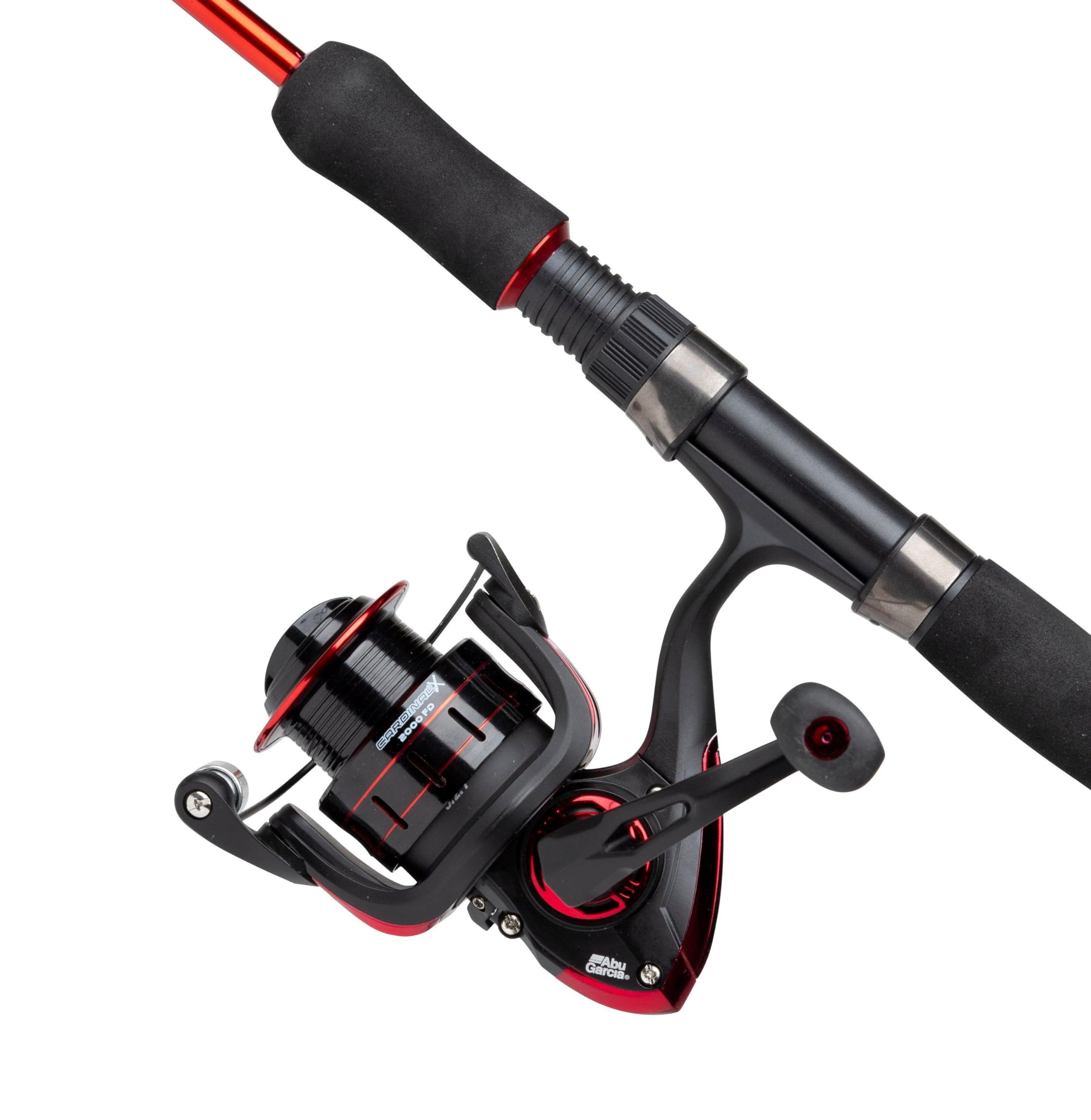 Abu Garcia Cardinal X Fishing Rod and Reel Combo | Freshwater Predator Fishing | Spinning Rod and Reel Set for Pike Perch Trout Predator Angling | Lightweight Durable Angling Kit | 2.13m 10-30g