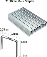 Tacwise 0369 Type 71 10 mm Galvanised Upholstery Staples Pack view 3