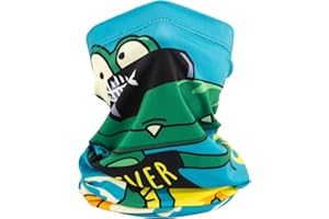BASSDASH Kids' UPF 50+ UV Protection Neck Gaiter Fishing Cycling Mask 3-13 Years