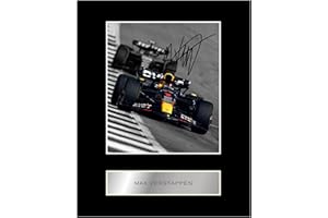 Max Verstappen C Pre Printed Signature Signed Mounted Photo Display #22 Printed Autograph Picture 10x8 Inch Mount