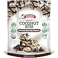 Jennies Organic Coconut Bites with Cacao Nibs and Dark Chocolate, 5.25oz (6 Pack) | Gluten Free | Peanut Free | Dairy Free | Non GMO