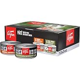 ORIJEN Pate Wet Cat Food Variety Pack Original &amp; Duck 3oz Cans (12 ct.) | 95% Animal Ingredients, Multiple Flavors