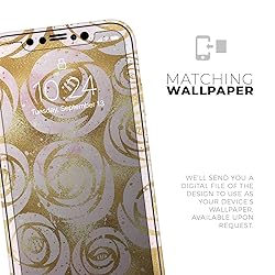 Design Skinz Karamfila Watercolor & Gold V1