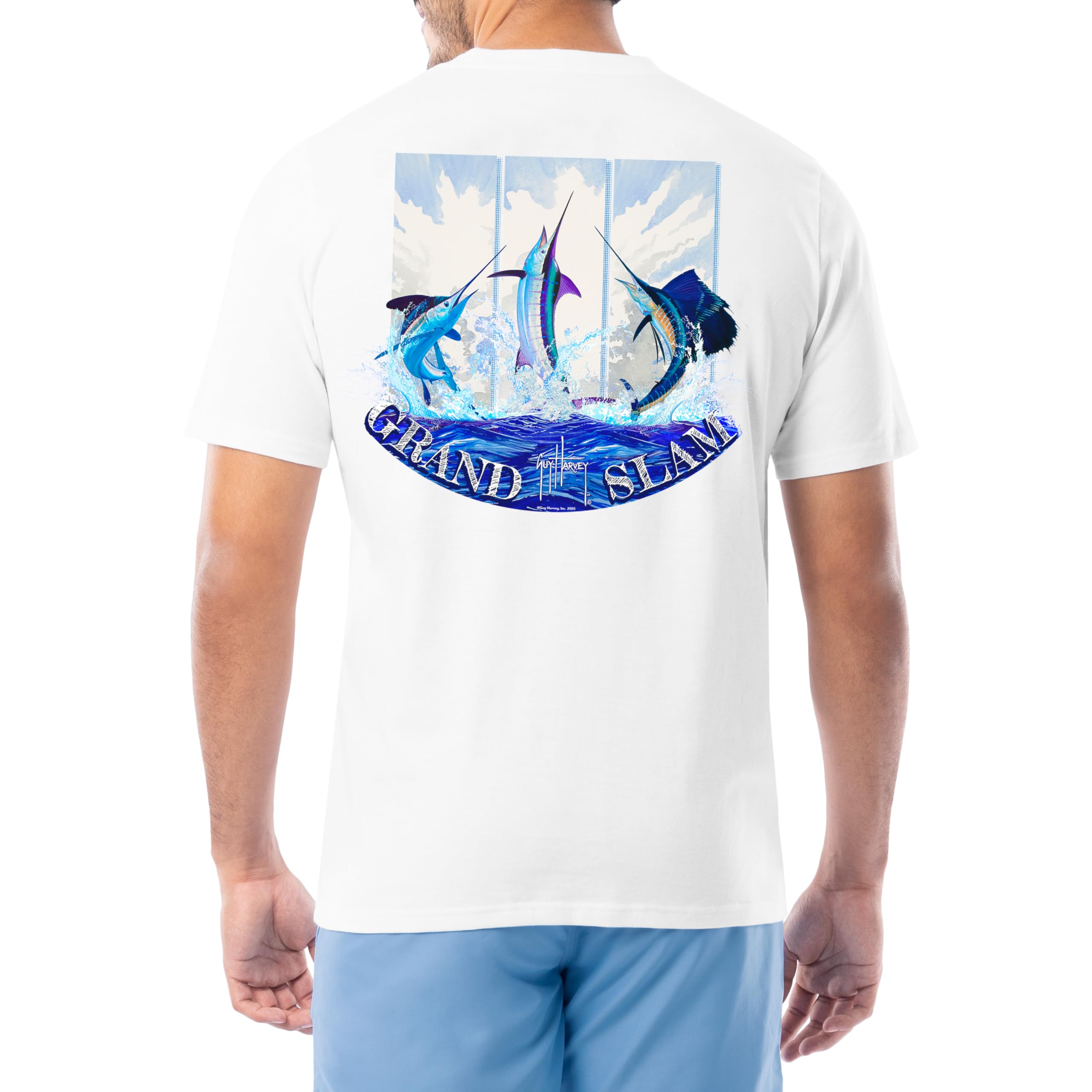 Guy Harvey Men’s Short Sleeve Cotton Graphic