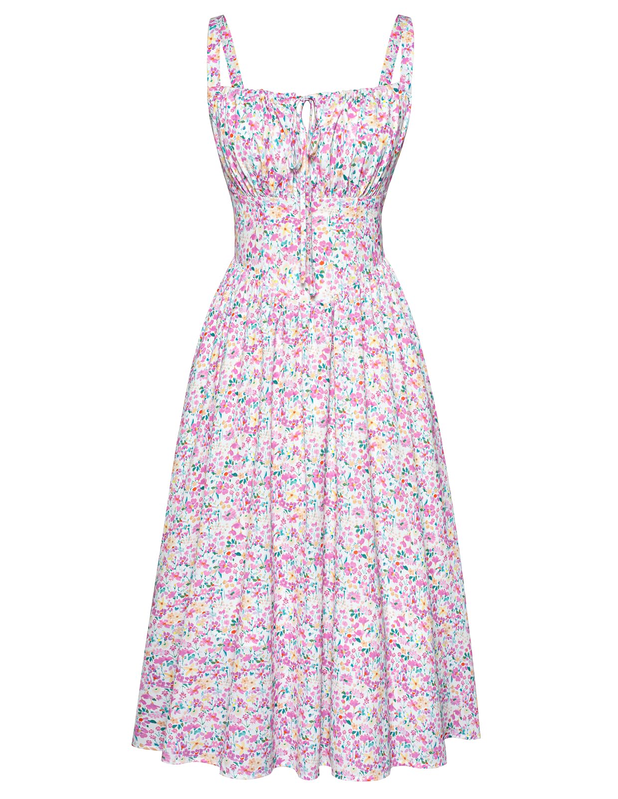 Coquette Dress for Women Floral Sundress Midi